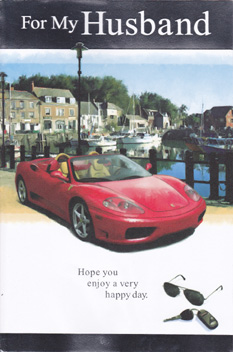 Birthday Husband Card-