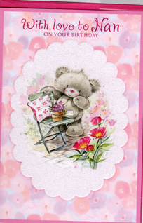 Birthday GrandMa Card-