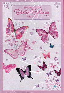 Birthday Belated Card-