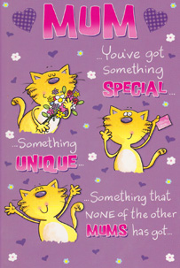 Mothers Day Mum Mother Card-