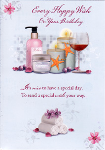 Birthday Open Card-