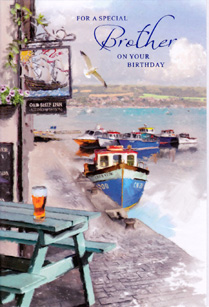 Birthday Brother Card-