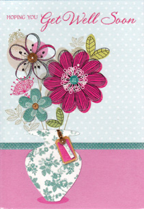 Get Well Open Card-