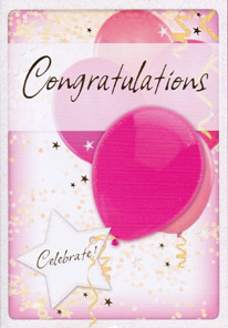 Congratulations Open Card-