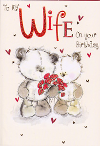 Birthday Wife Card-