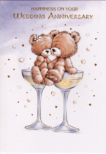 Anniversary Open Card-