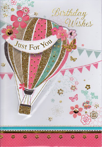 Birthday Open Card-