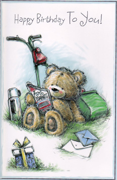Birthday Open Card-