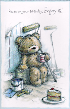 Birthday Open Card-