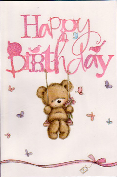 Birthday Open Card-
