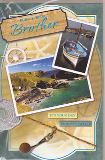 Birthday Brother Card-