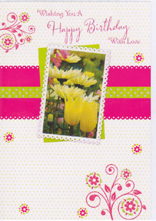 Birthday Open Card-