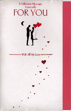 Valentine Open Card-