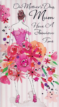Mothers Day Mum Mother Card-