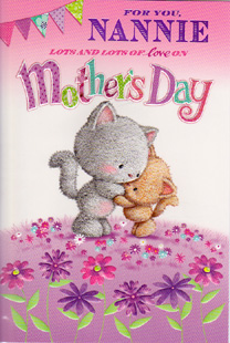 Mothers Day Nan GrandMa Card-