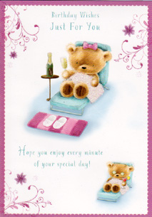Birthday Open Card-
