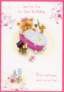 Birthday Open Card-