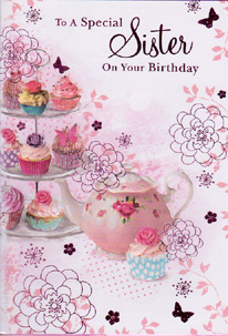 Birthday Sister Card-