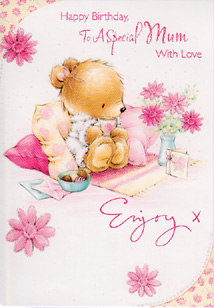 Birthday Mum Mother Card-