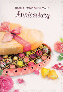 Anniversary Open Card-