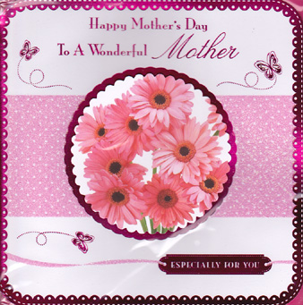 Mothers Day Mum Mother Card-