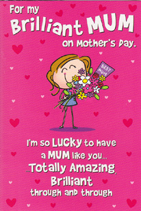Mothers Day Mum Mother Card-