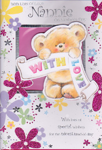 Mothers Day Nan GrandMa Card-