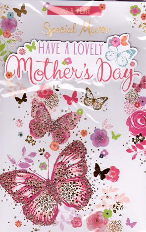 Mothers Day Mum Mother Card-