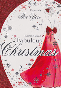 Christmas  Open Card-