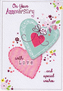 Anniversary Open Card-