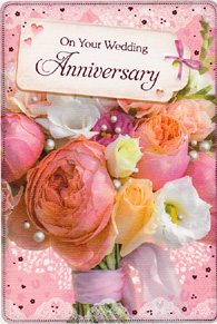 Anniversary Open Card-