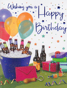 Birthday Open Card-