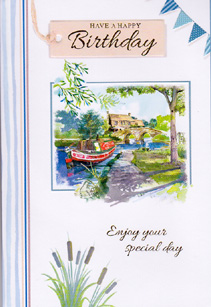 Birthday Open Card-