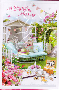 Birthday Open Card-