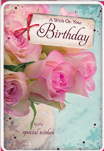 Birthday Open Card-