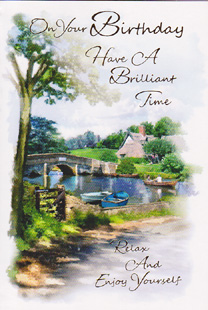 Birthday Open Card-