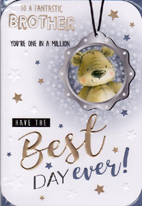 Birthday Brother Card-