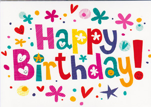 Birthday Open Card-