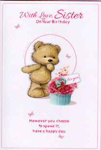 Birthday Sister Card-