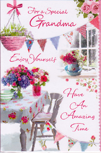 Birthday GrandMa Card-