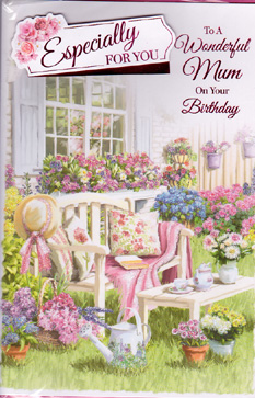 Birthday Mum Mother Card-