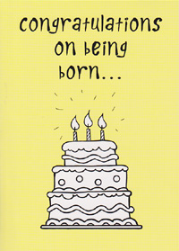 Birthday Open Card-