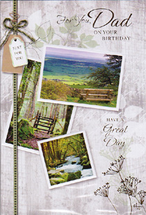 Birthday Dad Father Card-