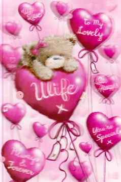 Birthday Wife Card-