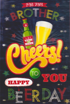 Birthday Brother Card-