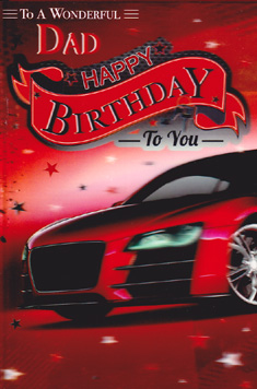Birthday Dad Father Card-