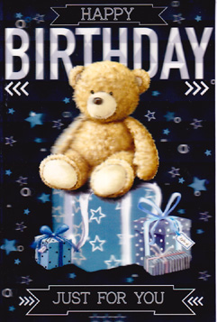Birthday Open Card-