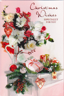 Christmas  Open Card-