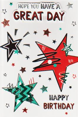 Birthday Open Card-
