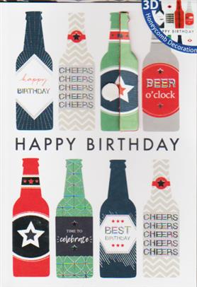Birthday Open Card-